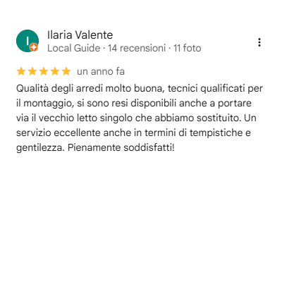 recensione letti outlet