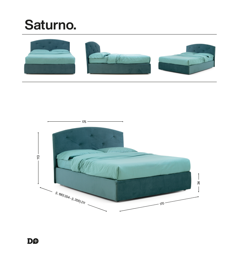 letto matrimoniale contenitore in promozione noctis